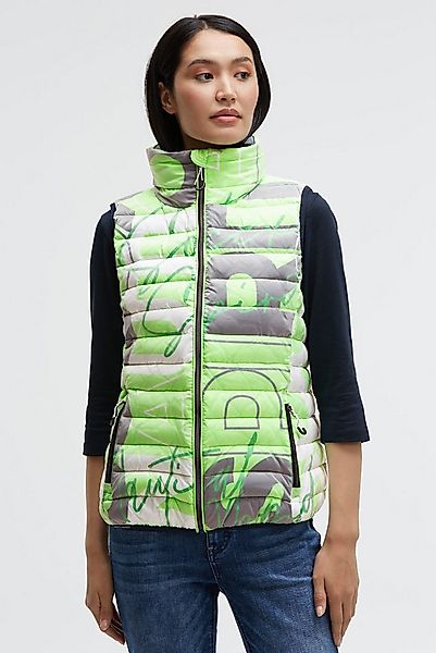 SOCCX Steppweste mit integrierter Kapuze im Stehkragen günstig online kaufen