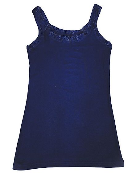 Toker Collection® Achseltop Damen Modal Top mit elastischer Spitze (Packung günstig online kaufen