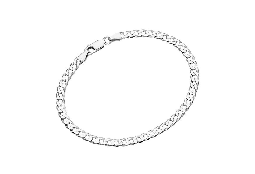 Smart Jewel Panzerarmband Panzerkette diamantiert, massiv, Silber 925 günstig online kaufen
