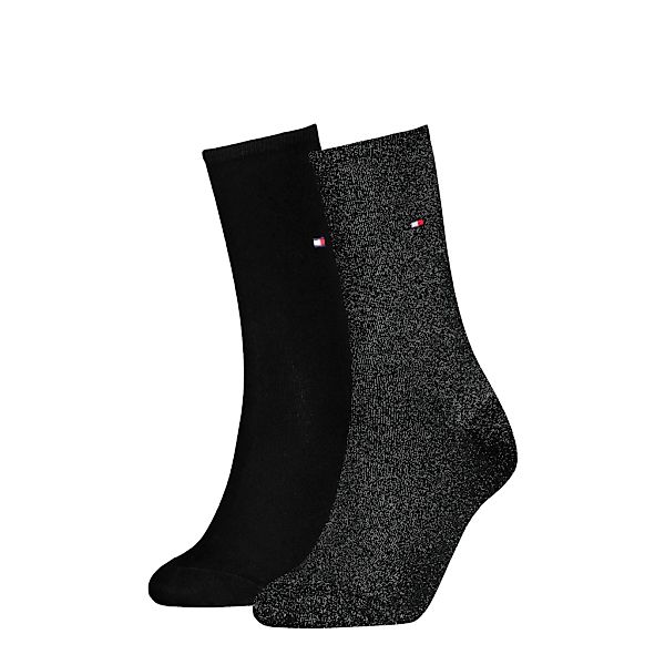 Tommy Hilfiger Socken "TH WOMEN SOCK CASUAL 2P" 2 Paar, 2 Stk. tlg. mit fla günstig online kaufen