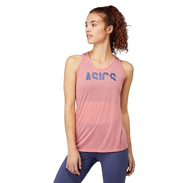 Asics Essential Gpx Kurzärmeliges T-shirt S Smokey Rose / Thunder Blue günstig online kaufen