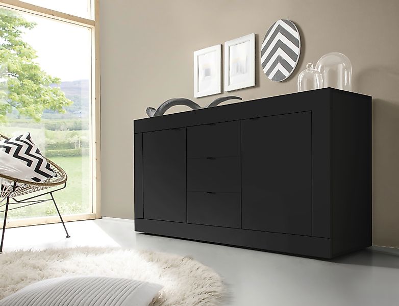 INOSIGN Sideboard "Basic", Breite 160 cm, 2 Türen 3 Schubkästen günstig online kaufen