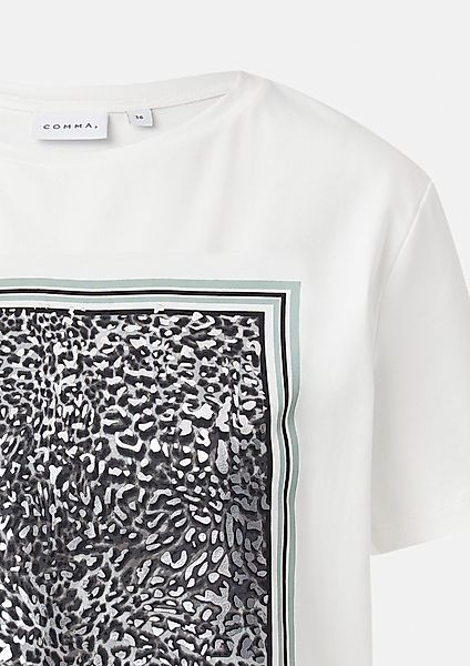 Comma Kurzarmshirt T-Shirt günstig online kaufen