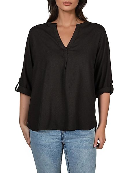 DENIMFY Leinenbluse Damen Sommer leicht Regular Fit DFSara günstig online kaufen