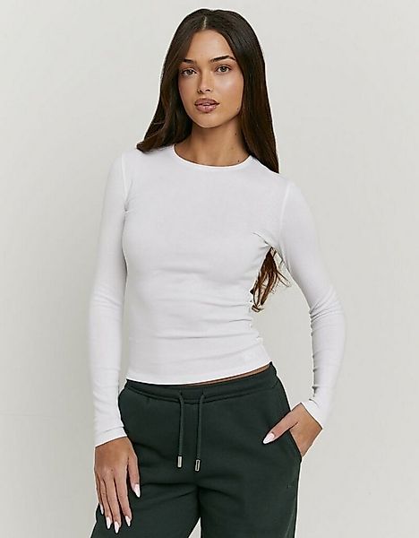 Tally Weijl Langarmshirt STSCOBELGI Baumwollmischung, Basic Longsleeve mit günstig online kaufen