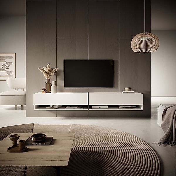 Selsey TV-Schrank TOSENA TV-Lowboard mit LED-Beleuchtung, günstig online kaufen