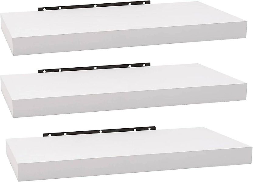 Woltu Wandregal, Set 3-tlg., Wandboard für günstig online kaufen