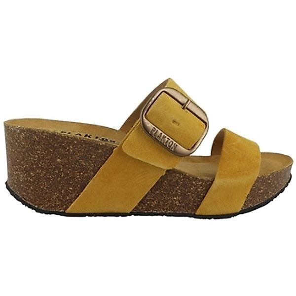 Plakton  Pantoffeln SO ROCK AFELPADO OCRE 648-X CREPE Jaune günstig online kaufen
