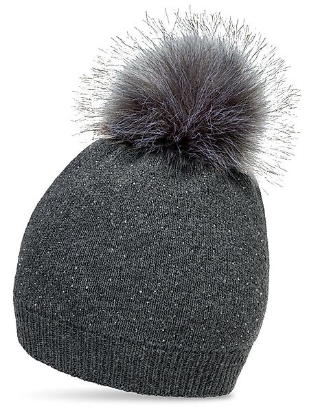 Caspar Bommelmütze MU191 Damen Fein Strick günstig online kaufen