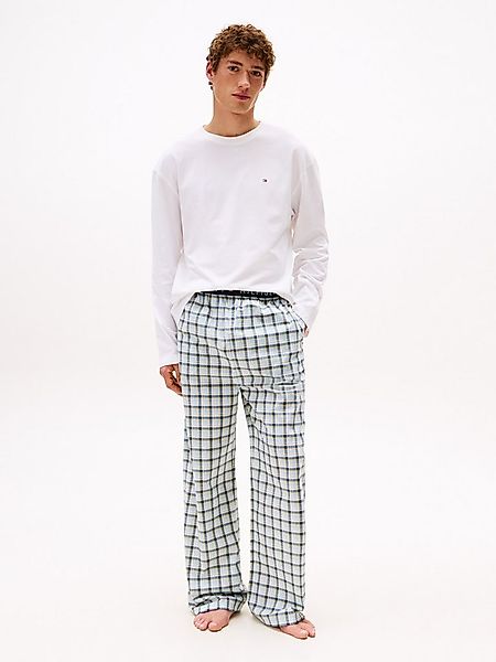 Tommy Hilfiger Underwear Pyjama LS WOVEN Pyjama SET PRINT (2 tlg) mit Rundh günstig online kaufen