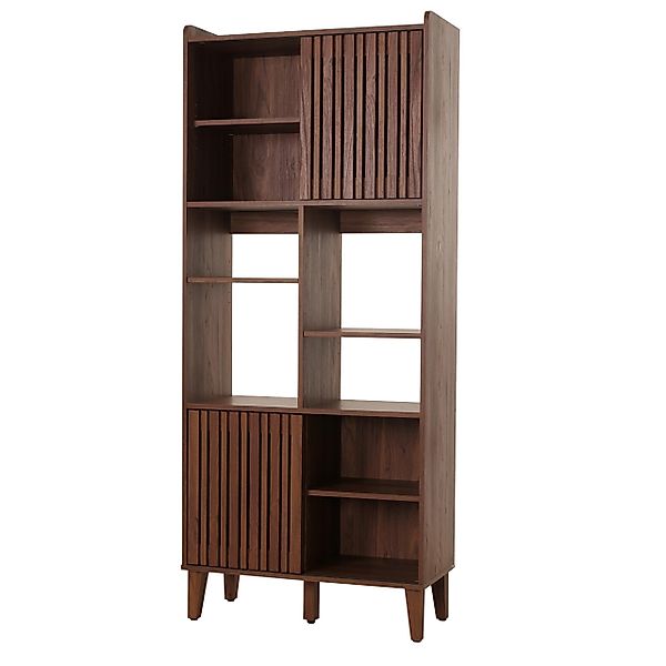 MCW Bücherregal MCW-M48-B, Zwei Schiebetüren mit günstig online kaufen