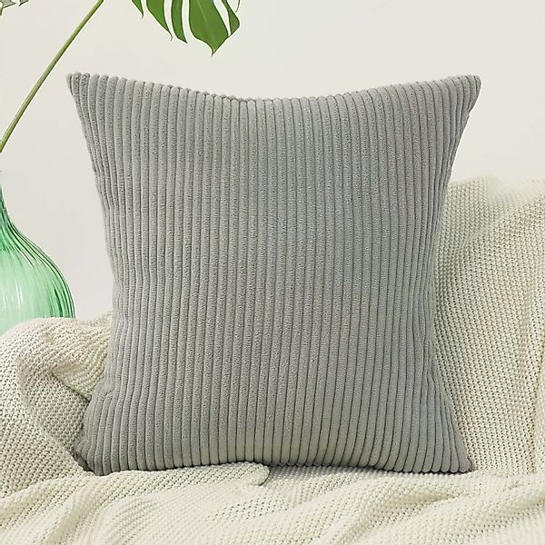 Amilian Dekokissen mit Füllung und Kissenbezug - 2er Set - Kissen, Zierkiss günstig online kaufen