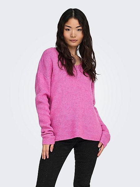 ONLY V-Ausschnitt-Pullover ONLCAMILLA V-NECK L/S PULLOVER KNT NOOS günstig online kaufen