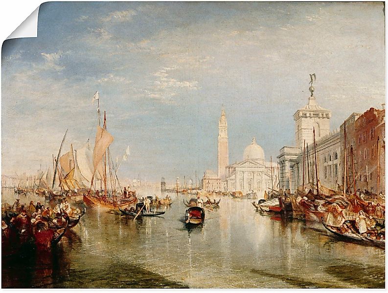 Artland Kunstdruck "Venedig, Dogana und S. Giorgio Maggiore.", Italien, (1 günstig online kaufen