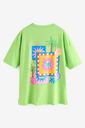 Next T-Shirt Relaxed Fit T-Shirt, Nahtdetails günstig online kaufen