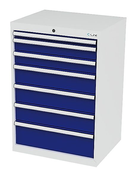 Simplaflex Werkzeugschrank Simplaflex Schubladenschrank, 7 Schubladen, günstig online kaufen