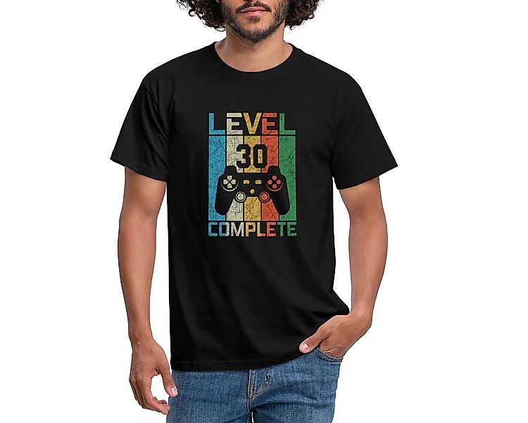 Spreadshirt T-Shirt 30. Geburtstag Level 30 Complete Männer T-Shirt (1-tlg) günstig online kaufen