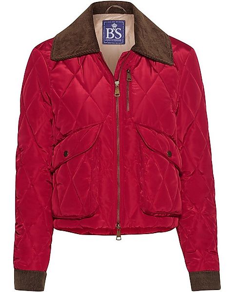 Brigitte von Schönfels Steppjacke Kurze Steppjacke mit Cord günstig online kaufen