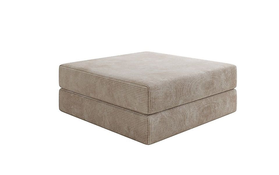 Luxusbetten24 Polsterhocker Beistellhocker Lazy, in Cord günstig online kaufen