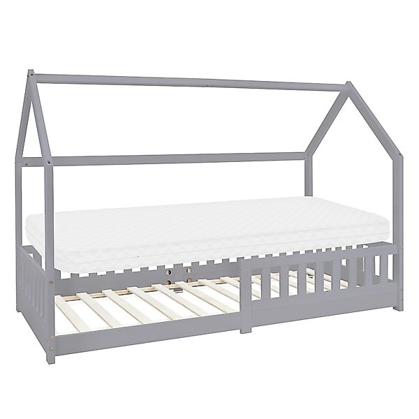 ML-DESIGN Spielbett Hausbett Kinderbett inkl. Lattenrost günstig online kaufen