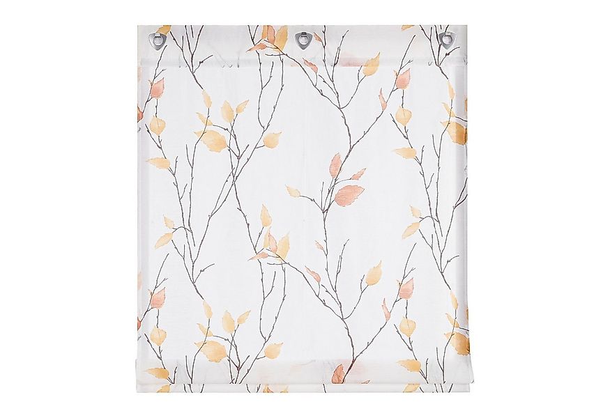 Joyswahl Raffrollo, mit Hakenaufhängung, ohne bohren, mit Zweig und Blattmo günstig online kaufen