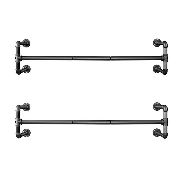 SONGMICS Kleiderstange (2 St), Wandmontage, bis günstig online kaufen