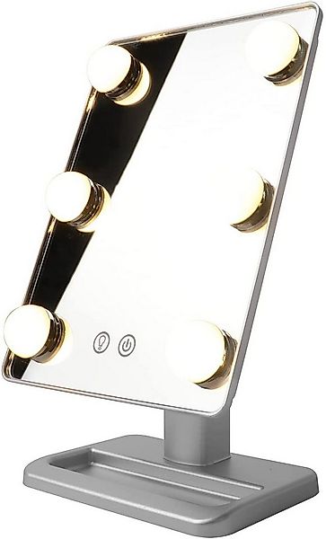 BIGTREE Kosmetikspiegel Make-up Schminkspiegel Mit Licht (1-St) günstig online kaufen