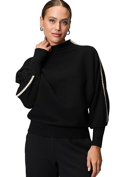 Zero Strickpullover "zero Pullover mit Kontraststreifen", (1 tlg.), weitere günstig online kaufen