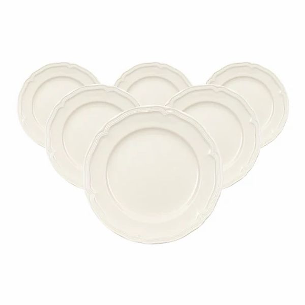 Villeroy & Boch Frühstücksteller »Frühstücksteller Manoir ø 20,7 cm 6er Set günstig online kaufen