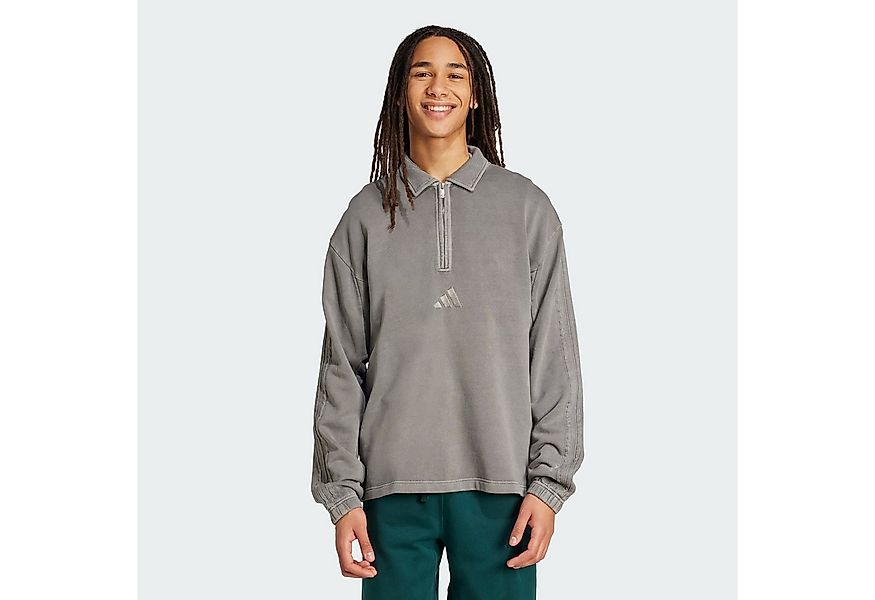 adidas Sportswear Sweatshirt ALL SZN FRENCH TERRY WASHED HALF-ZIP PULLOVER günstig online kaufen