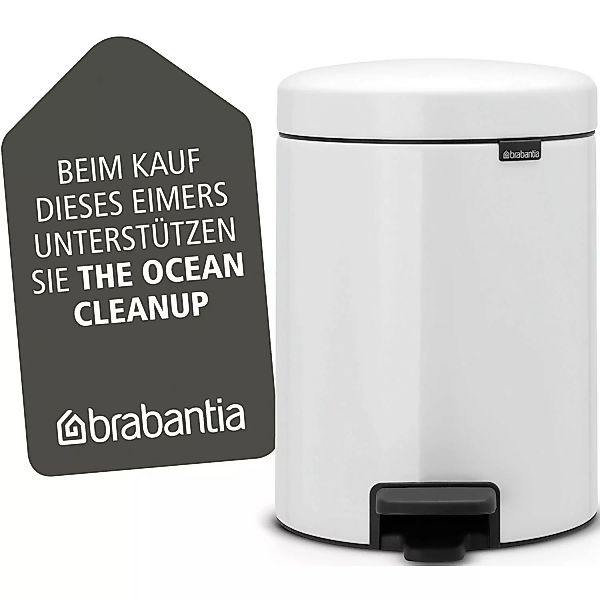 Brabantia Treteimer NewIcon 5 l White günstig online kaufen