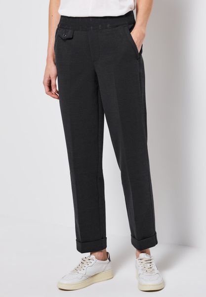 STREET ONE Chinohose mit Schriftzug am günstig online kaufen