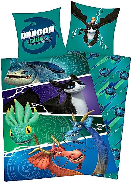 Bettwäsche Dragons, Renforcé, 2 teilig, Wendebettwäsche günstig online kaufen
