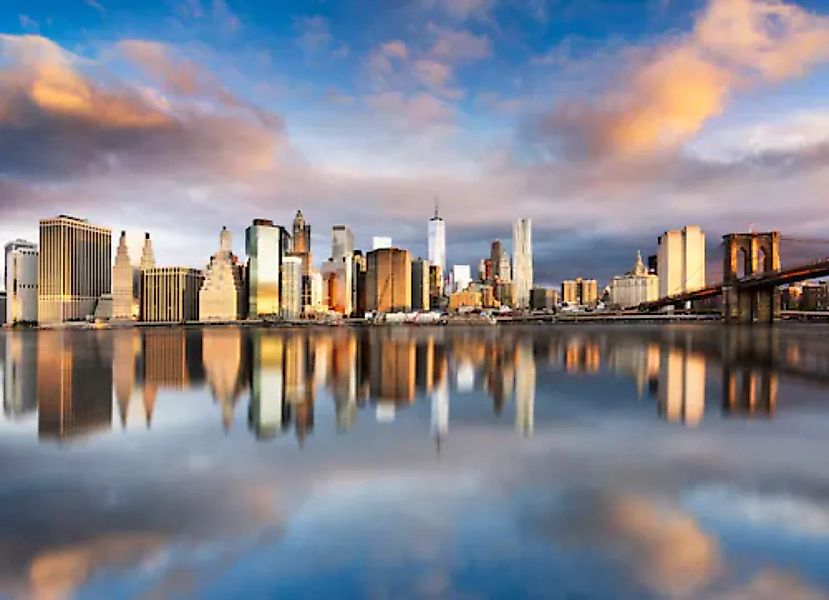 Papermoon Fototapete »Manhattan Sunrise« günstig online kaufen