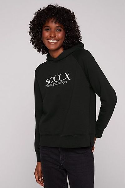 SOCCX Kapuzensweatshirt aus Baumwolle günstig online kaufen