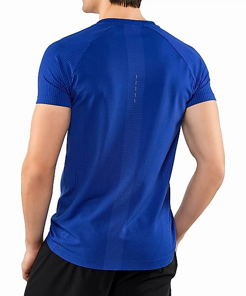 FALKE Active Herren T-Shirt Stehkragen, XS-S, Blau, 38929-671201 günstig online kaufen