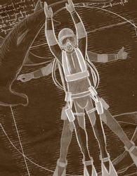 style3 T-Shirt Vitruvianischer Taucher flossen scuba günstig online kaufen