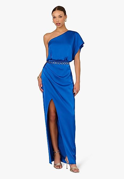 Adrianna Papell Abendkleid Stretch Satin Long Dress Kleid im griechischen S günstig online kaufen