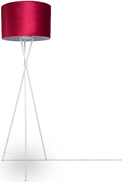 Paco Home Stehlampe Kate uni Color, ohne Leuchtmittel, Wohnzimmer Dreibein günstig online kaufen