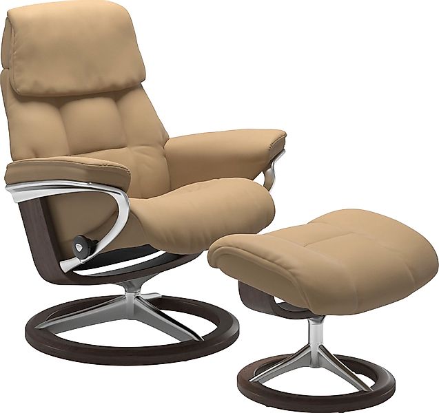 Stressless® Relaxsessel »Ruby« Set, Relaxsessel mit Hocker, mit Signature B günstig online kaufen