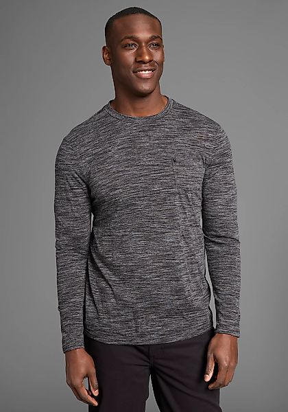 Bruno Banani Langarmshirt Langarmshirt in schmaler günstig online kaufen