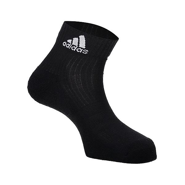 Adidas 3 Stripes Performance Half Cushion Ankle Socken 3 Paare EU 35-38 Bla günstig online kaufen