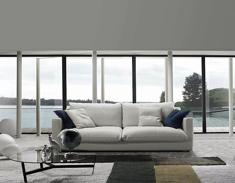 JVmoebel Sofa Dreisitzer Luxus Sofa 3 Sitz Sofas Sitz Leder Design Couch Mö günstig online kaufen