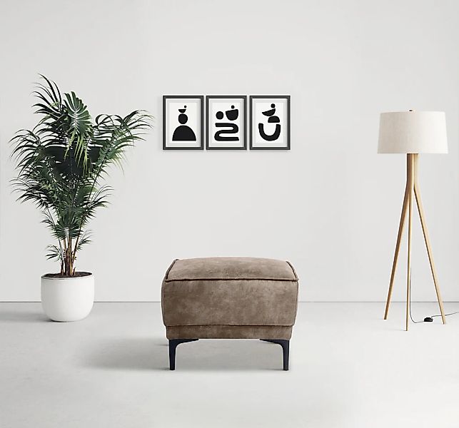 Places of Style Polsterhocker "Oland", passend zur Serie OLAND, Skandi-Desi günstig online kaufen