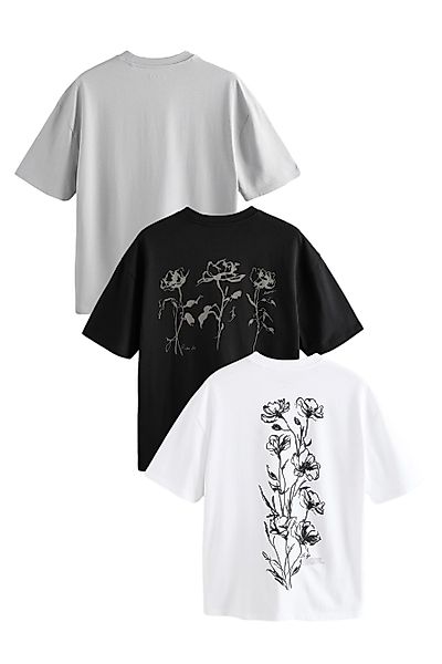 Next Print-Shirt Relaxed Fit T-Shirt mit günstig online kaufen