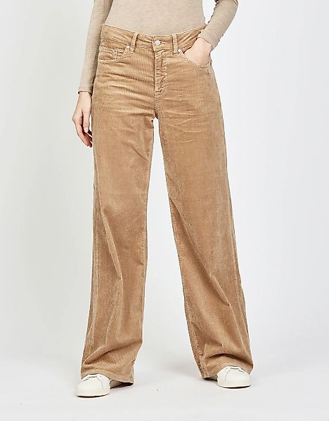 GANG Cordhose "94CARLOTTA LONG", im Wide Fit mit geradem Beinverlauf günstig online kaufen
