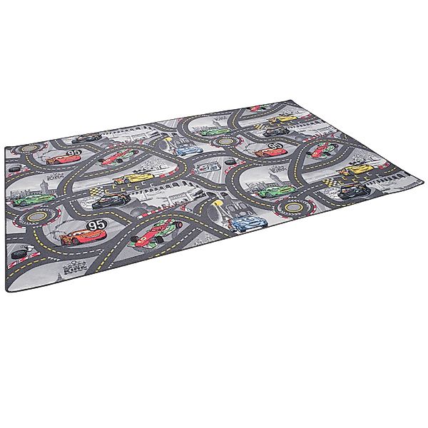 Snapstyle Kinder und Spielteppich Disney Cars Grau 200x200cm günstig online kaufen