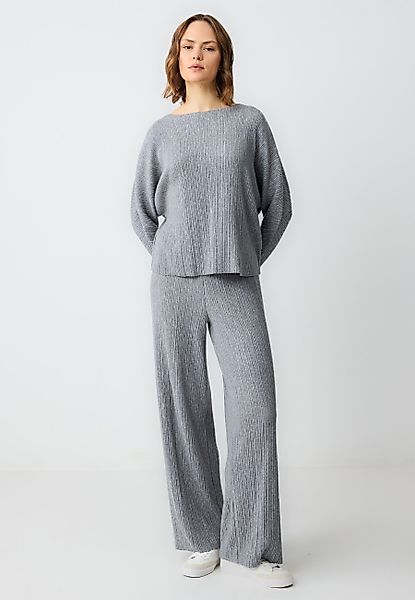 Jimmy Key Strickhose Gemusterte Strickhose Mit günstig online kaufen