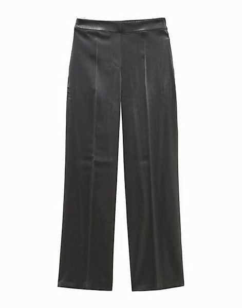 someday Stoffhose Cadori Wide High Long Satin günstig online kaufen