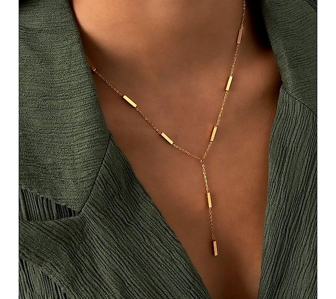 suebidou Edelstahlkette Damen Halskette gold 'Zeitlose Eleganz' günstig online kaufen